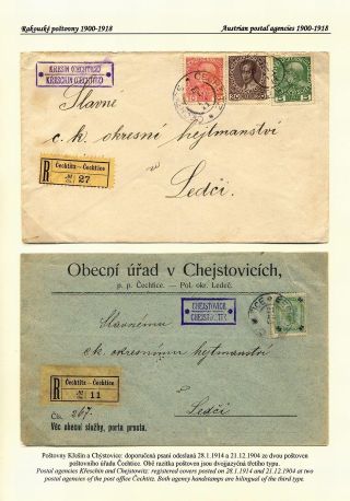 ČESKÉ POŠTOVNY 1900-1958 – list 11