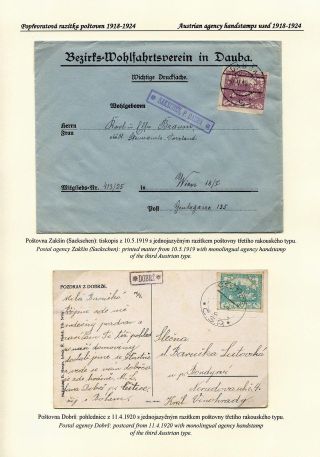 ČESKÉ POŠTOVNY 1900-1958 – list 23