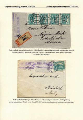 ČESKÉ POŠTOVNY 1900-1958 – list 28