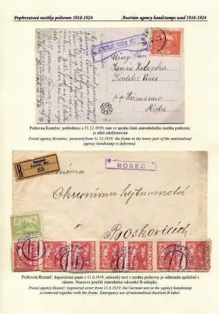 ČESKÉ POŠTOVNY 1900-1958 – list 29