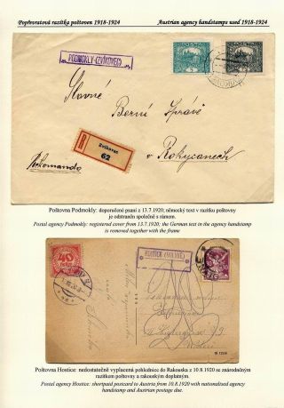 ČESKÉ POŠTOVNY 1900-1958 – list 30