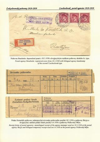 ČESKÉ POŠTOVNY 1900-1958 – list 42