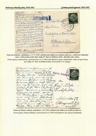 ČESKÉ POŠTOVNY 1900-1958 – list 54