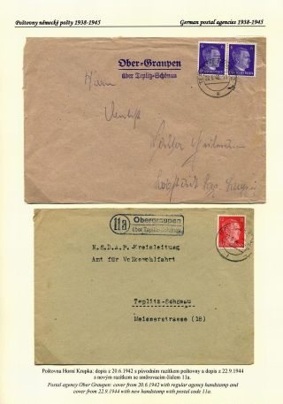 ČESKÉ POŠTOVNY 1900-1958 – list 64