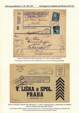 CZECH POSTAL AGENCIES 1900-1958 – sheet 72