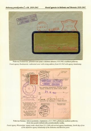 CZECH POSTAL AGENCIES 1900-1958 – sheet 73