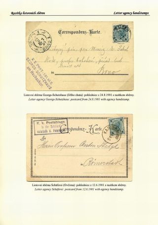 ČESKÉ POŠTOVNY 1900-1958 – list 98