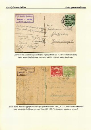 ČESKÉ POŠTOVNY 1900-1958 – list 103