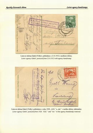 ČESKÉ POŠTOVNY 1900-1958 – list 108