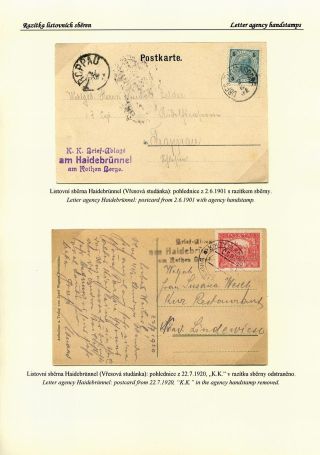 ČESKÉ POŠTOVNY 1900-1958 – list 111
