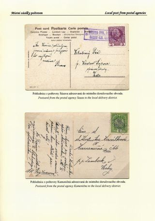 CZECH POSTAL AGENCIES 1900-1958 – sheet 132