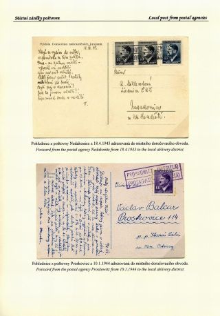 CZECH POSTAL AGENCIES 1900-1958 – sheet 141
