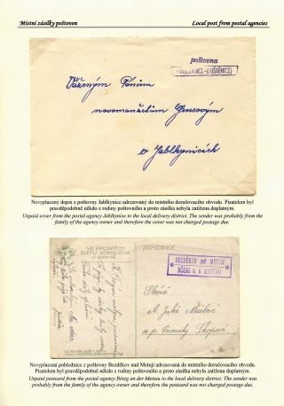 CZECH POSTAL AGENCIES 1900-1958 – sheet 144