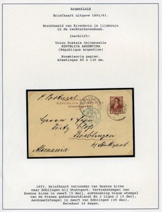 GANZSACHENKARTEN VON SÜD- UND MITTELAMERIKA – Blatt 2