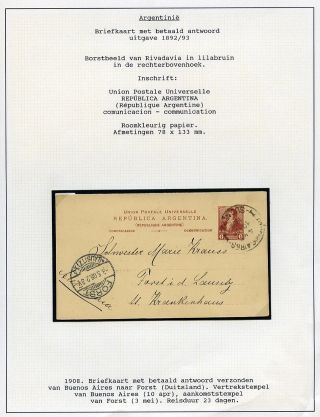 GANZSACHENKARTEN VON SÜD- UND MITTELAMERIKA – Blatt 3