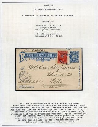 GANZSACHENKARTEN VON SÜD- UND MITTELAMERIKA – Blatt 5