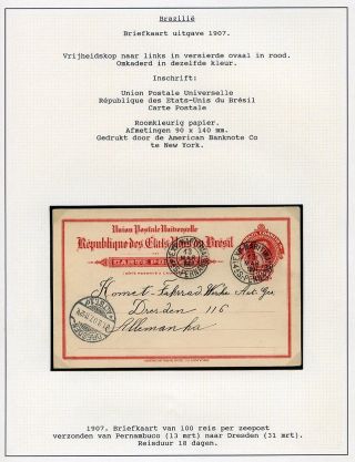 GANZSACHENKARTEN VON SÜD- UND MITTELAMERIKA – Blatt 12