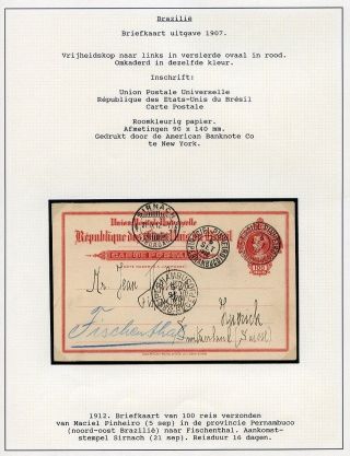 GANZSACHENKARTEN VON SÜD- UND MITTELAMERIKA – Blatt 13