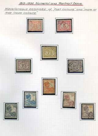 NETHERLANDS INDIES (STAMP ISSUES 1864-1938) – sheet 31