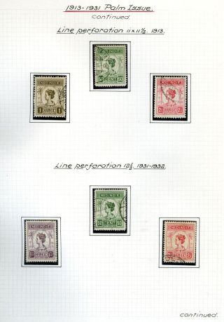 NETHERLANDS INDIES (STAMP ISSUES 1864-1938) – sheet 33
