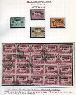 NETHERLANDS INDIES (STAMP ISSUES 1864-1938) – sheet 52