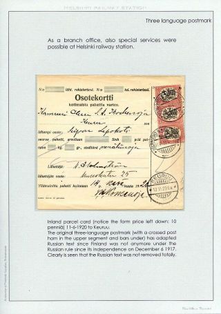 NÁDRAŽÍ HELSINKY – list 9