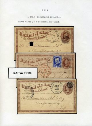 UNITED STATES: POSTAL STATIONERY CARDS – sheet 4