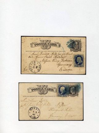 UNITED STATES: POSTAL STATIONERY CARDS – sheet 10