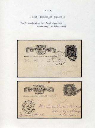 AMERICKÉ CELINY - DOPISNICE – list 17