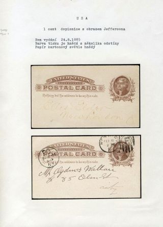 AMERICKÉ CELINY - DOPISNICE – list 19