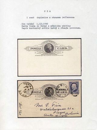 AMERICKÉ CELINY - DOPISNICE – list 23