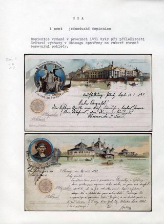 AMERICKÉ CELINY - DOPISNICE – list 33
