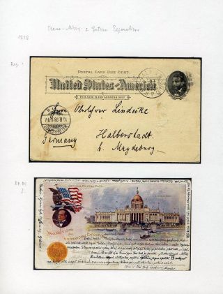 AMERICKÉ CELINY - DOPISNICE – list 34