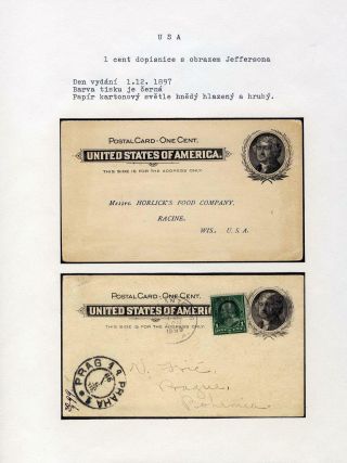 AMERICKÉ CELINY - DOPISNICE – list 49