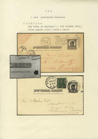 AMERICKÉ CELINY - DOPISNICE – list 62