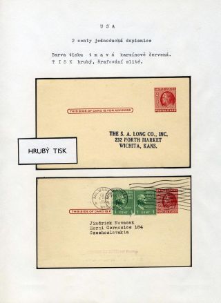 AMERICKÉ CELINY - DOPISNICE – list 73