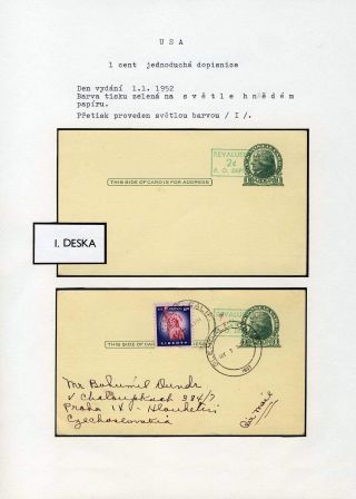 AMERICKÉ CELINY - DOPISNICE – list 79