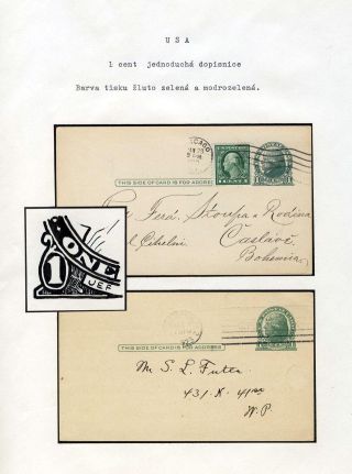 AMERICKÉ CELINY - DOPISNICE – list 102