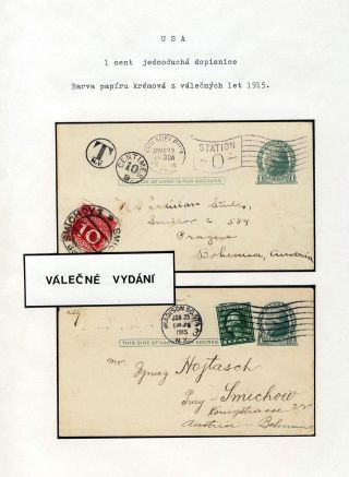 AMERICKÉ CELINY - DOPISNICE – list 103