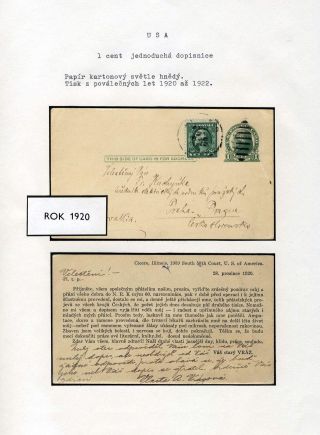 AMERICKÉ CELINY - DOPISNICE – list 106