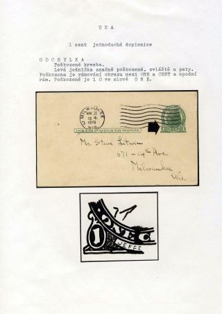 AMERICKÉ CELINY - DOPISNICE – list 107