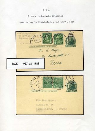 AMERICKÉ CELINY - DOPISNICE – list 109