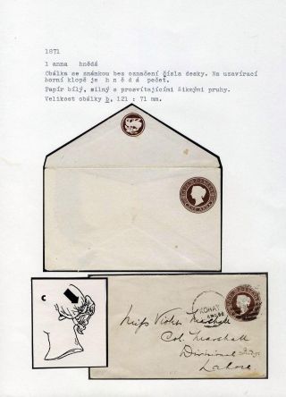 GANZSACHEN VON BRITISCH-INDIEN – Blatt 13