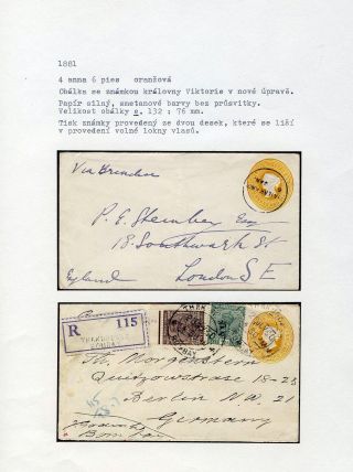 POSTAL STATIONERY OF BRITISH INDIA – sheet 19