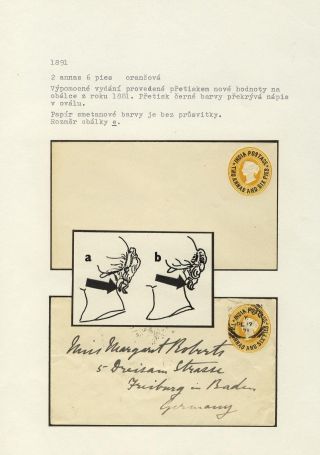 POSTAL STATIONERY OF BRITISH INDIA – sheet 20