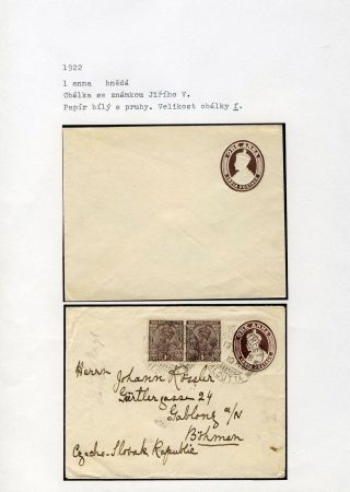 POSTAL STATIONERY OF BRITISH INDIA – sheet 26