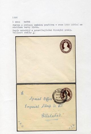 POSTAL STATIONERY OF BRITISH INDIA – sheet 27