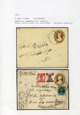 POSTAL STATIONERY OF BRITISH INDIA – sheet 29