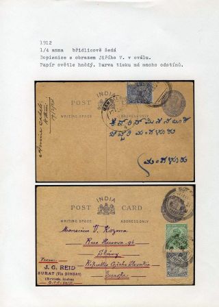 POSTAL STATIONERY OF BRITISH INDIA – sheet 52