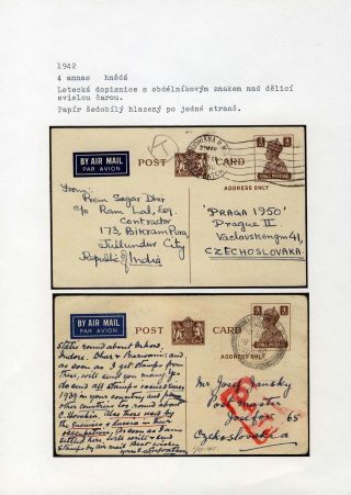 POSTAL STATIONERY OF BRITISH INDIA – sheet 67